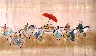 Part of the Sixth Korean Embassy to Japan at the time of Tokugawa Ietsuna